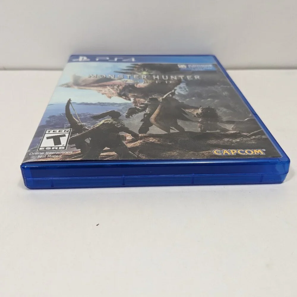 Monster Hunter World PS4 Sony Playstation 4 Teen Rating ESRB Capcom 2018